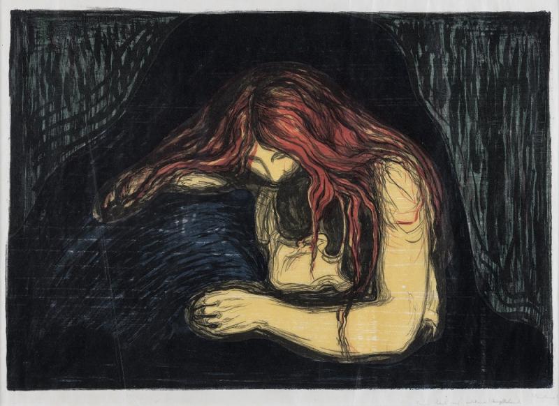 Edvard Munch Love and Angst, British Museum review compassion in the